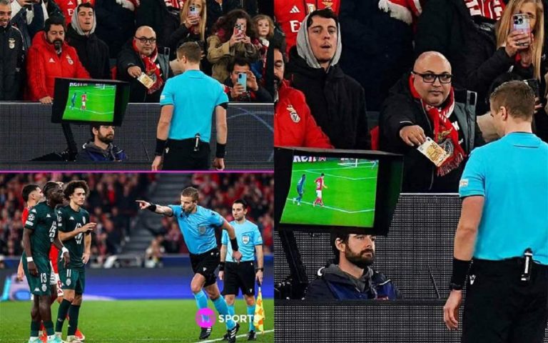 بالفيديو رشوة مقابل ركلة جزاء