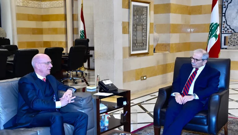 سلسلة لقاءات ديبلوماسية في السرايا الحكومية