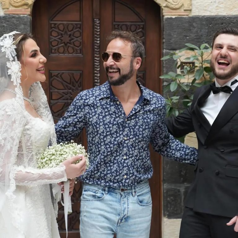 بـ “لوك” “تحت الأرض” مكسيم خليل يحتفل بزفاف شقيقته