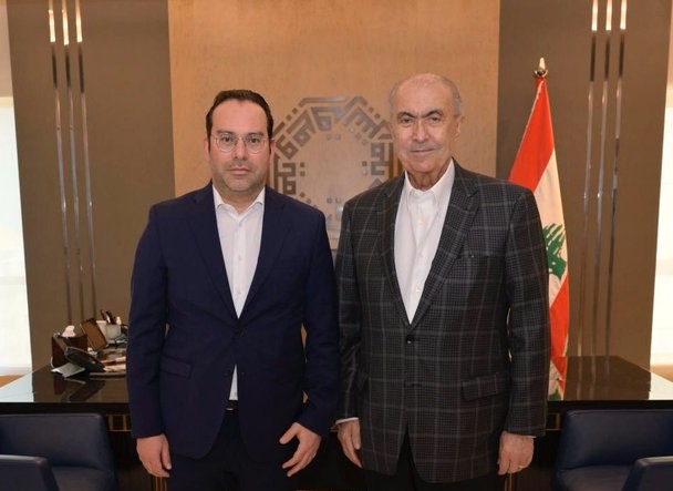 مخزومي ناقش مع مدير البنك الأوروبي نشاطات البنك