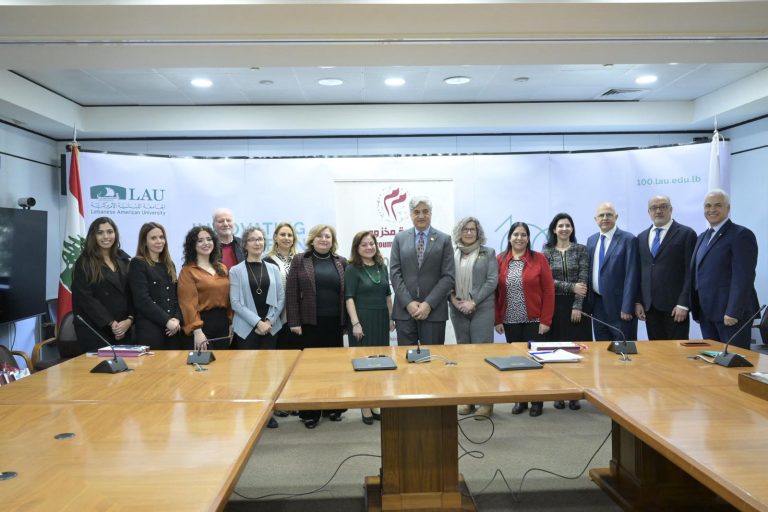 #مؤسسة_مخزومي جددت مذكرة التفاهم مع الجامعة اللبنانية الأميركية