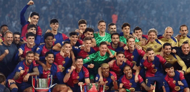 معلومات صادمة.. هل سيتم سحب لقب الدوري من برشلونة؟