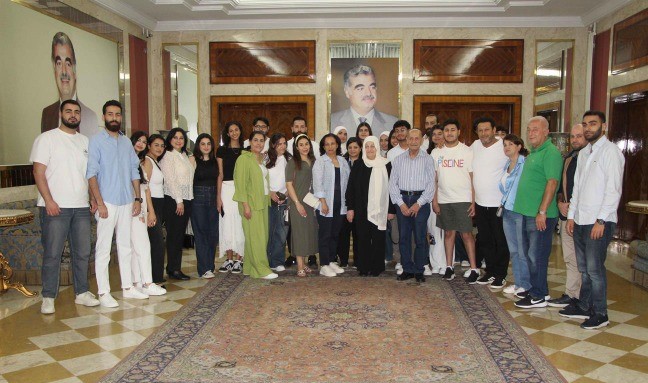 بهية الحريري استقبلت رئيس وأعضاء لائحة سوا لصيدا والماكينة الإنتخابية : ليس هناك رابح وخاسر بل ربحت المدينة فريق عمل واحداً