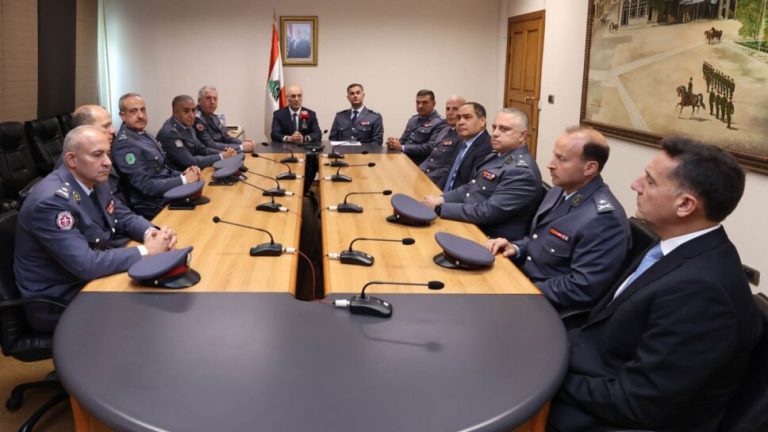 الحجار زار المديرية العامة لقوى الأمن الدّاخلي