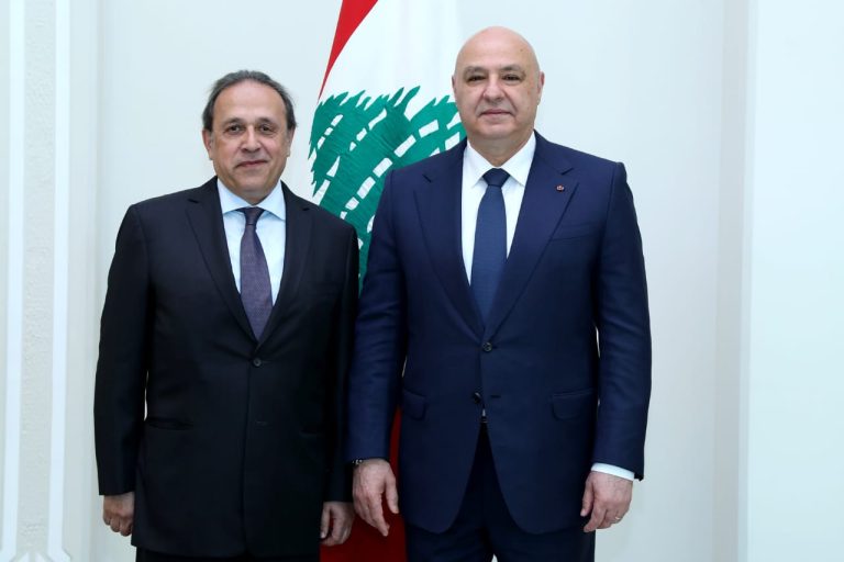 الرئيس جوزاف عون يستقبل المهندس فادي سماحة