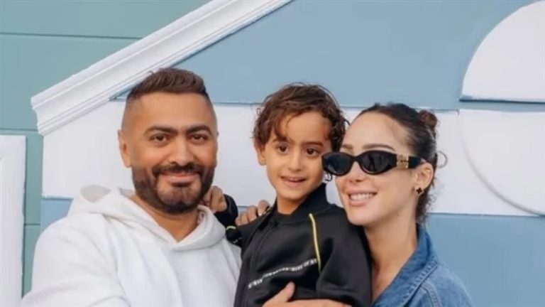 خضع لعملية جديدة.. تطورات الحالة الصحية لنجل تامر حسنى وبسمة بوسيل