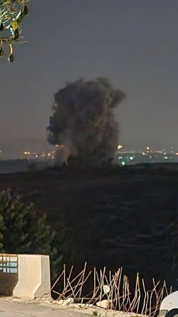 مساءً… حزام ناري إسرائيلي يطال البقاع والجنوب