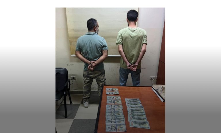 توقيف شخصين… وضبط مبلغ مالي مزيّف