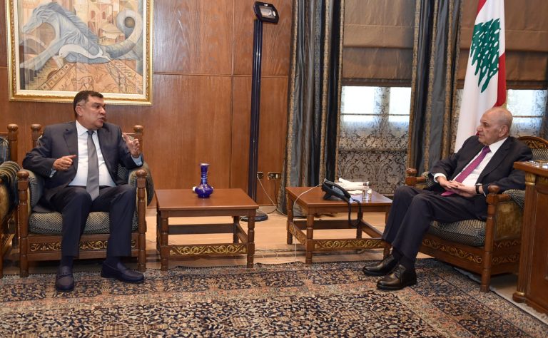 الحوت وضع رئيس مجلس النواب بأوضاع شركة طيران الشرق الأوسط