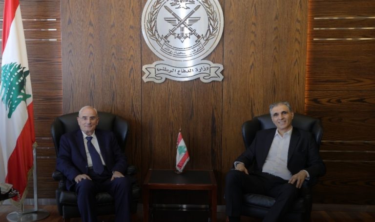 منسى استقبل رئيس هيئة القضايا في وزارة العدل