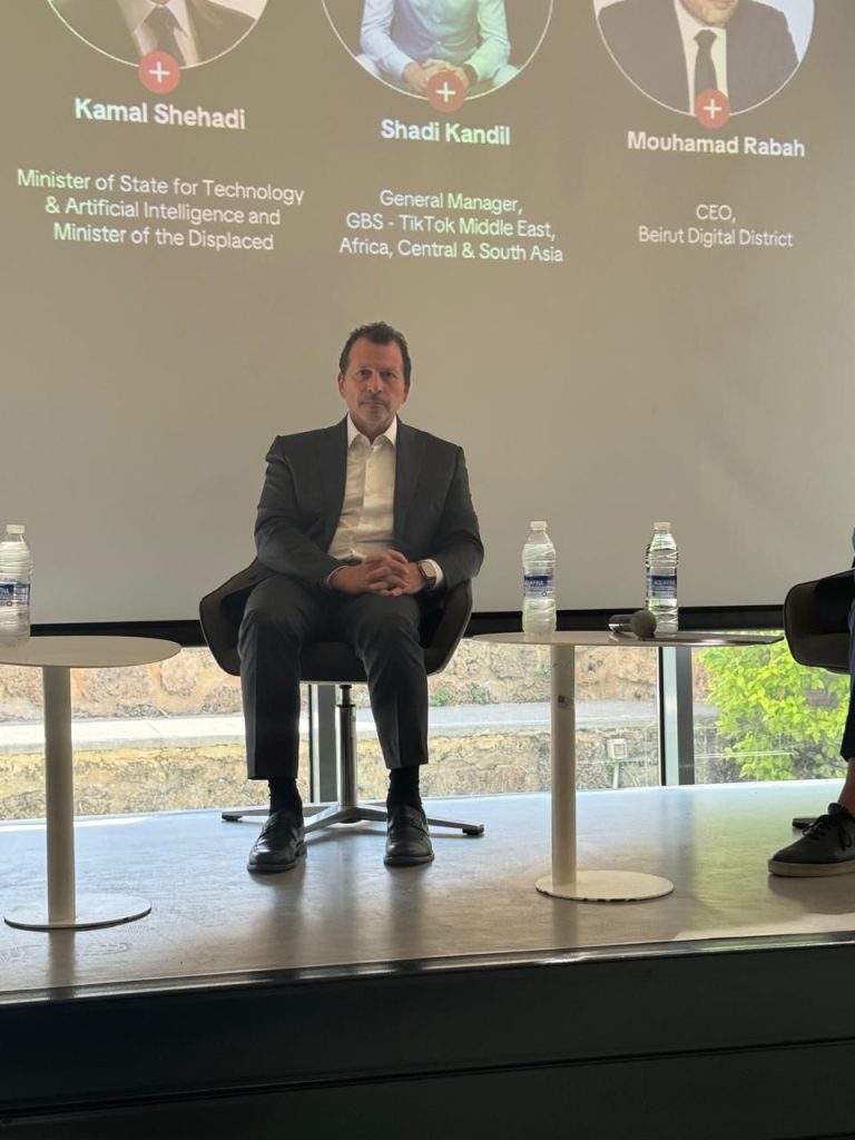 شحادة يشارك في فعالية “تيك توك” في “بيروت الرقمية”