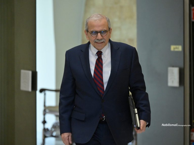 سلام يرحب بخطوة بدء تسليم سلاح المخيمات