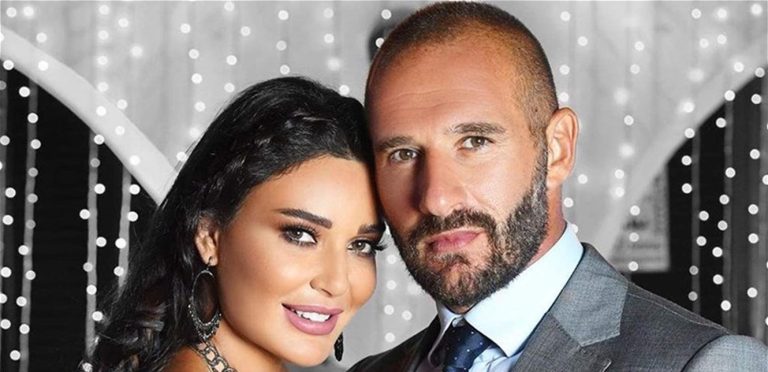 بعدما رقصت وعانقت الفنان سيف نبيل أمامه.. هذا ما قام به زوج سيرين عبد النور