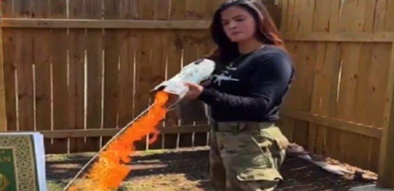 مرشّحة أميركيّة تُثير موجة من الغضب… أحرقت القرآن وهذا ما قالته