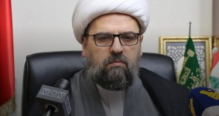 قبلان للراعي: لا يوجد قوّة في الأرض تستطيع نزع السلاح