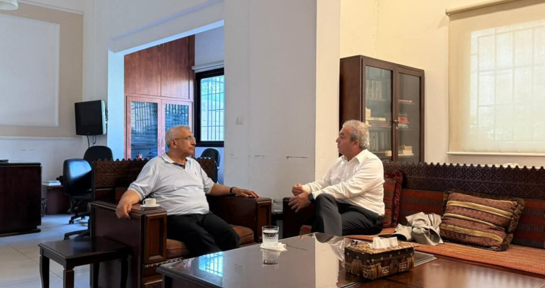 سعد يطلع من حجازي على خطط بلدية صيدا لمعالجة قضايا المدينة