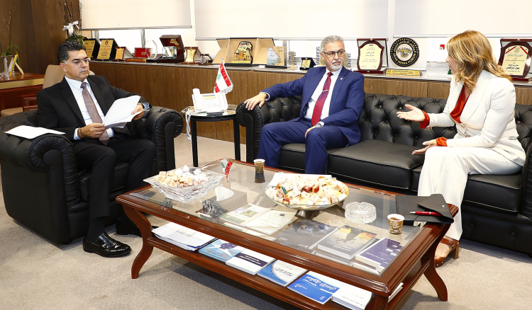 وزير الإعلام بول مرقص يبحث التعاون مع جامعة بيروت العربية ويستقبل وفدا كويتيا