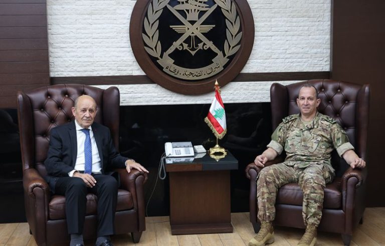 استقبالات العماد قائد الجيش