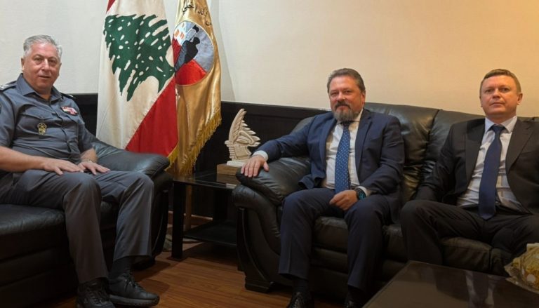 كرنيب بحث مع السفير الأوكراني في الأوضاع