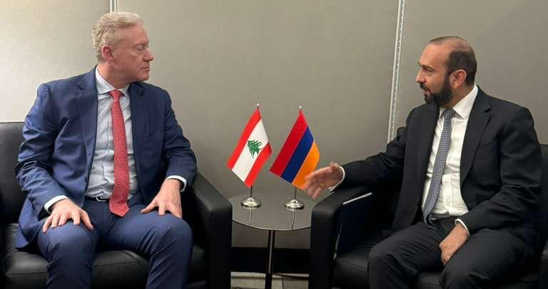 رجي في نيويورك لقاءات مع وزراء خارجية أرمينيا وإيرلندا وقبرص وتأكيد على دعم لبنان والجيش