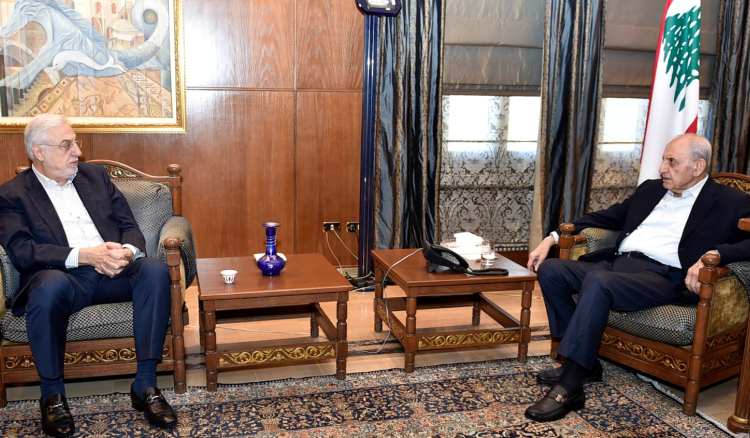 بري يبحث الأوضاع مع السفير الباكستاني ويؤكد دعمه لمطالب موظفي الإدارة العامة وكتاب العدل