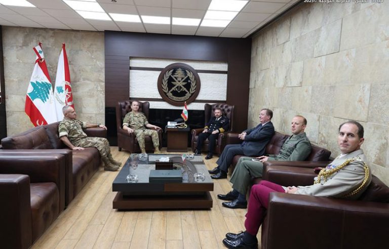 استقبالات العماد قائد الجيش