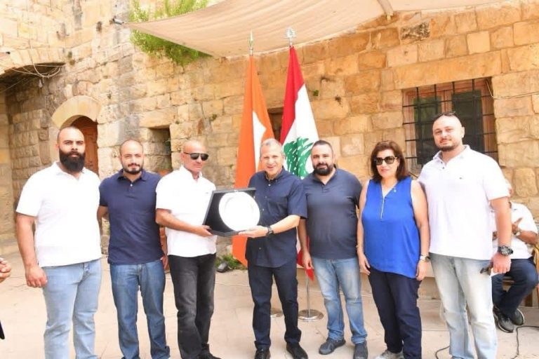 جبران باسيل في دير القمر، جولة مكتملة المواصفات