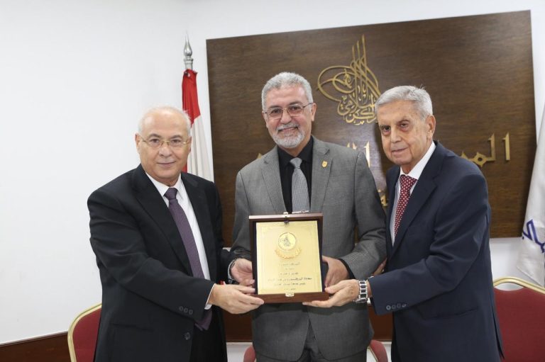 المركز الإسلامي – عائشة بكار إستضاف رئيس جامعة بيروت العربية البروفيسور وائل عبد السلام