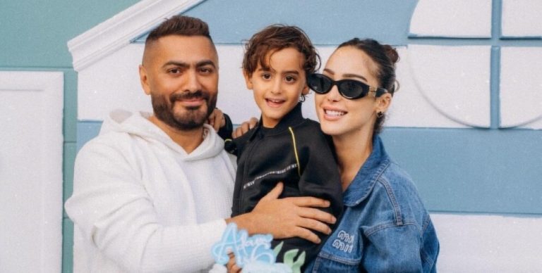 غياب تامر حسني عن الاحتفال بعيد ميلاد ابنه يثير التساؤلات