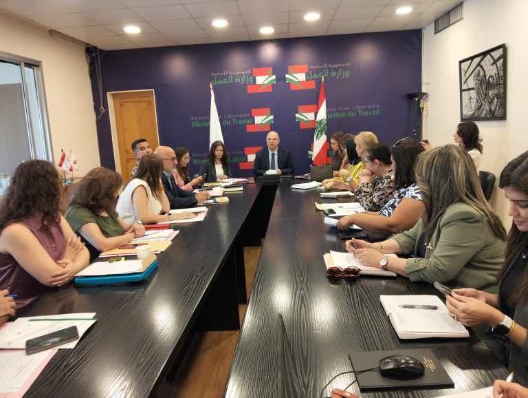 حيدر يركّز على حماية الفئات الهشّة وتحسين بيئة العمل في لبنان