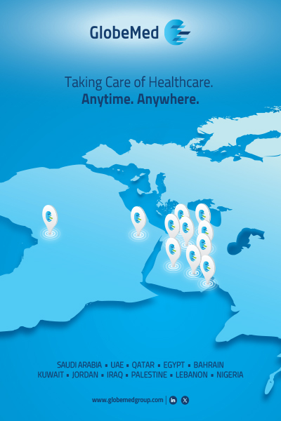 GlobeMed Group Presence Ad - Hadeel (21.1 x 28.6 cm) 0.5 bleed