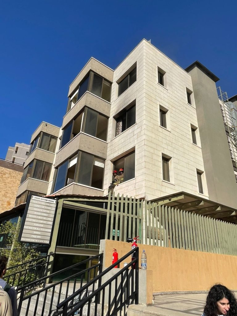 بيان من المديرية العامة للدفاع المدني حول حادث حريق في بلدة بلاط