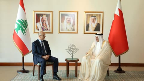 لقاء لبناني بحريني لتعزيز التعاون وتثبيت الاستقرار