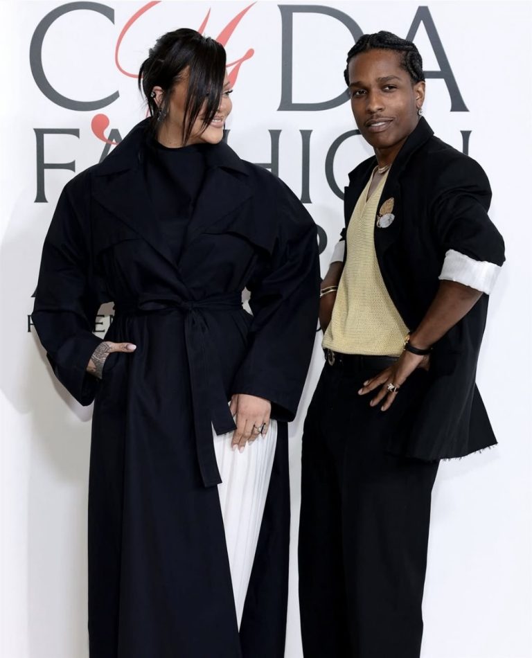 ريهانا تخطف الأضواء في عودتها إلى السجادة الحمراء بحفل CFDA 2025 بإطلالة من Alaïa