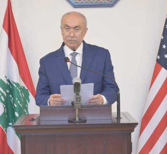 فؤاد مخزومي للسفير هيل: لبنان والولايات المتحدة على درب السلام والإصلاح