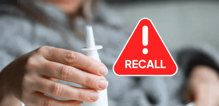 ملوّث.. سحب بخاخ أنف من الاسواق