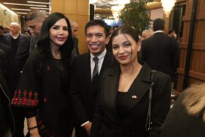 السفير الفلسطيني في حفل استقبال: نرفض تصريحات الحكومة الاسرائيلية المتطرفة