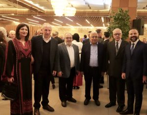 السفير الفلسطيني في حفل استقبال: نرفض تصريحات الحكومة الاسرائيلية المتطرفة