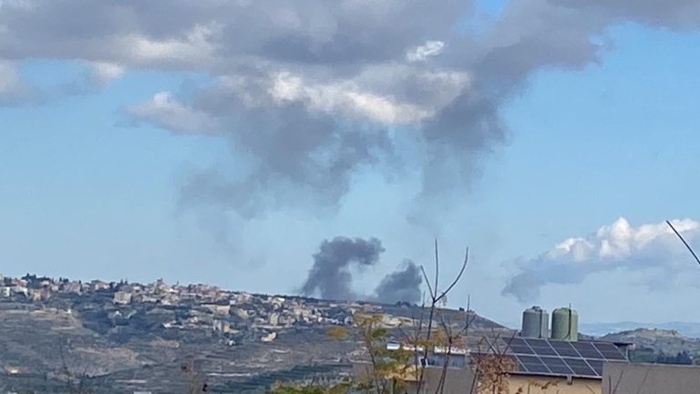 قصف إسرائيلي عنيف وأدرعي يزعم …!