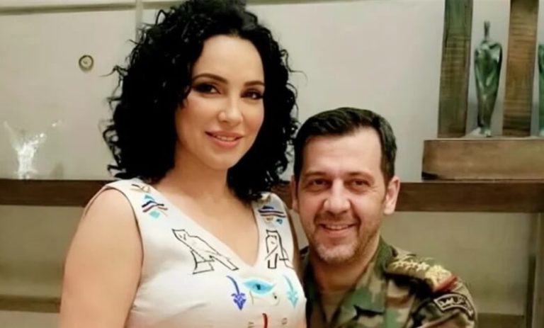 صورة سلاف فواخرجي مع ماهر الأسد تُثير ضجّة كبيرة.. ما حقيقتها؟