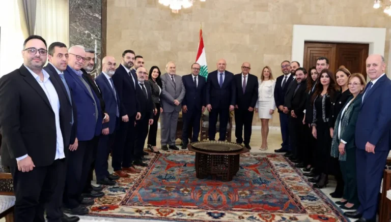 عون لوفد “إعلاميون من أجل الحرّية”: هل لبنان قادر بعد على تحمّل حرب جديدة؟